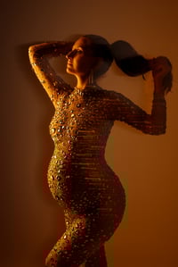 Image 9 of Riri diamond jumposuit
