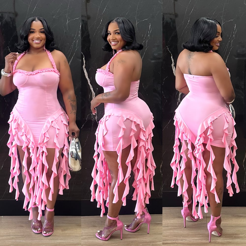 Image of AMOR DRESS-pink