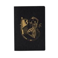 Image 3 of The Kiss: Notebook Black