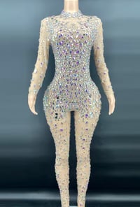 Image 10 of Riri diamond jumposuit