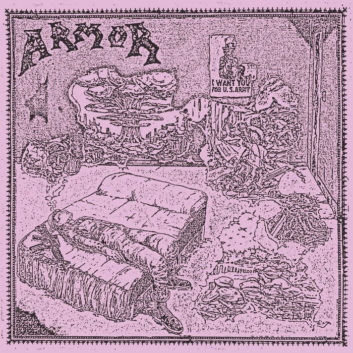 Image of Armor – "Afraid Of What's To Come" Lp