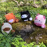 Image 1 of Small Cat Crochet Plushes