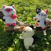 Image 1 of Big Cat Crochet Plushes
