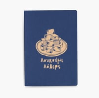Image 1 of Loukoumi Lovers: Notebook Blue