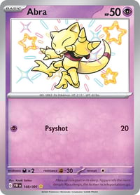 Abra - SV: Paldean Fates (PAF) Near Mint