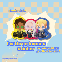 Fire Emblem: Three Houses Lord Plushy Sticker