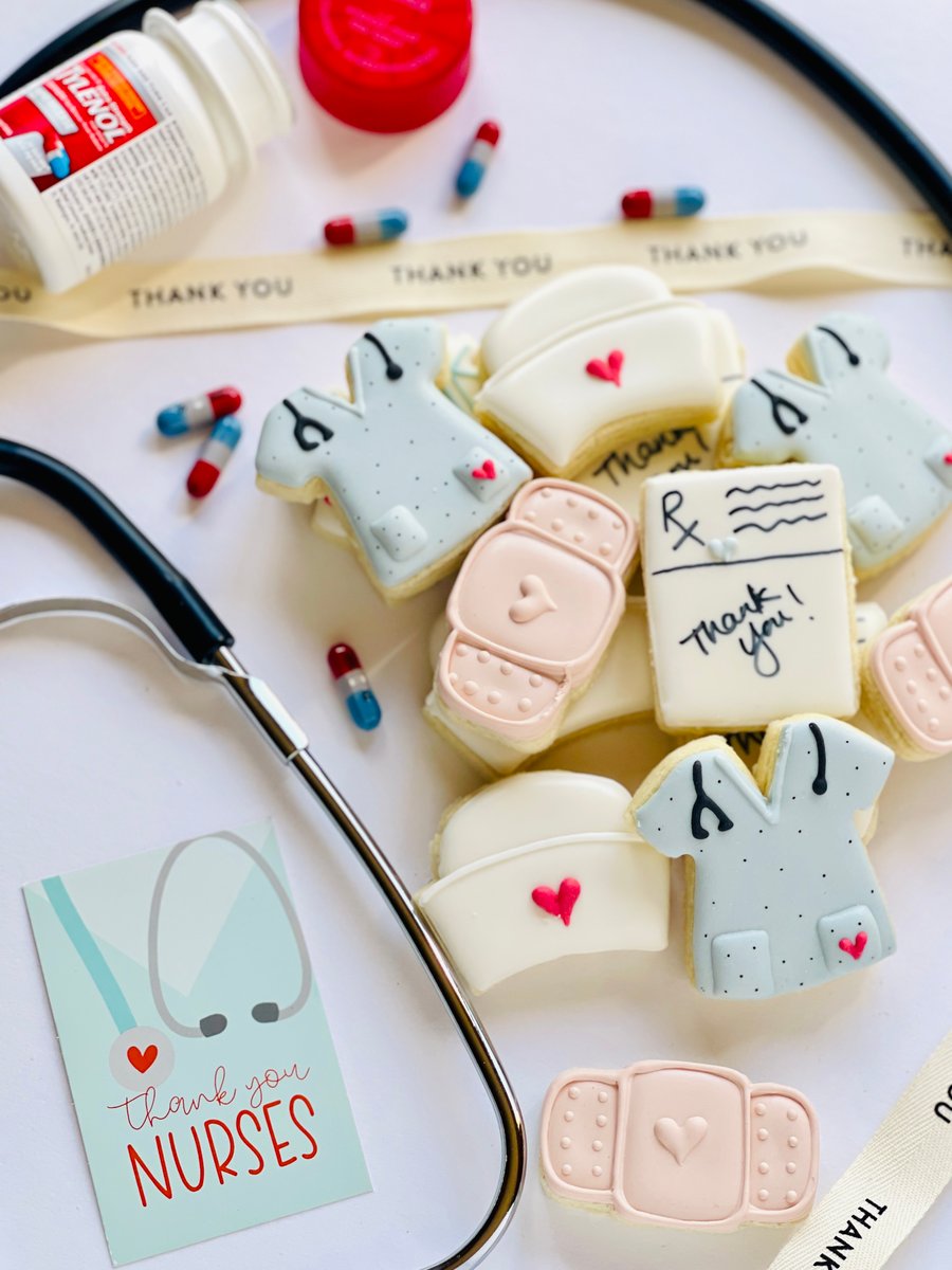 Image of One Dozen Nurse Mini Cookies