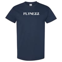 FLYNEZZ BIG LOGO - TEE NAVY