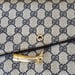 Image of Vtg. Gucci Blue Monogram Equestrian Clutch 