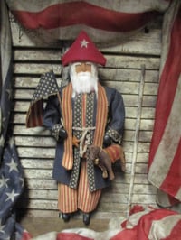 Image 1 of #4.... Olde Uncle Sam ~ Hanging~ Horse~ Two Feet Tall !