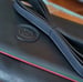 Image of Vtg. Gucci Black Pebbled Leather Clutch 
