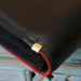Image of Vtg. Gucci Black Pebbled Leather Clutch 