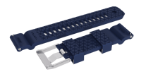 Image 2 of Vortex Blue Diving Watch Strap / Proprietary 2.5mm fat quick release spring-bars.