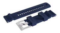 Image 1 of Vortex Blue Diving Watch Strap / Proprietary 2.5mm fat quick release spring-bars.