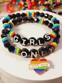 Girls Only Pride Bracelet Set