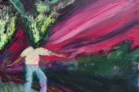 Image 2 of Train surfers with colour smoke heads