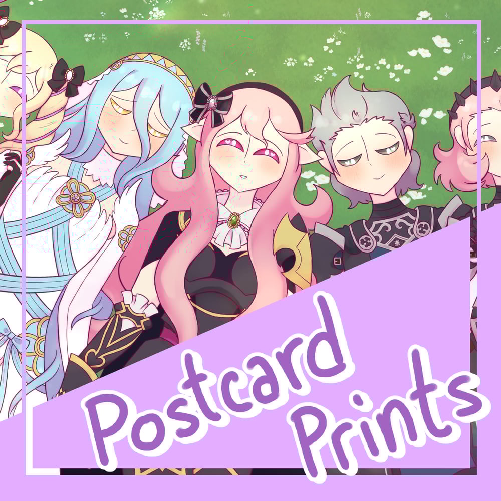Image of Fire Emblem Mini Prints by Rocky
