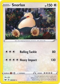 Snorlax - 140/202 (Cosmos Holo)- Near Mint