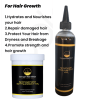 Image 2 of Luxxgro Rosemary Mint Growth Therapy Set Of 2