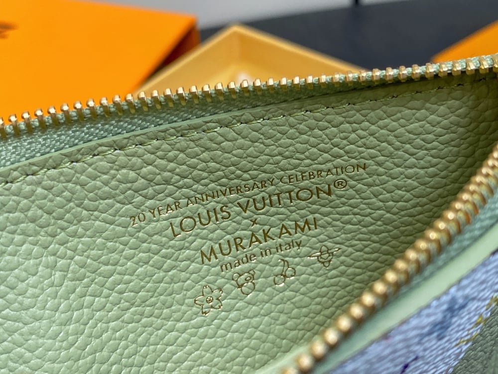 LV X MK Multi Cardholder Zipper