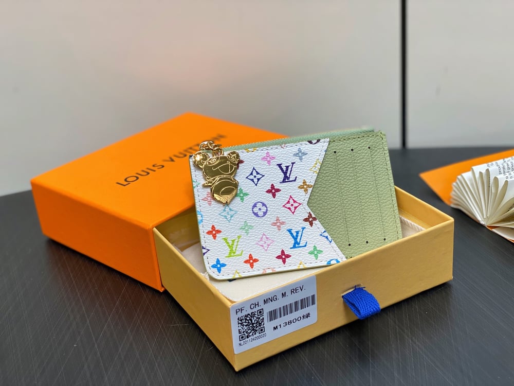 LV X MK Multi Cardholder Zipper