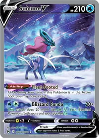 Suicune V - Crown Zenith: Galarian Gallery- Near Mint