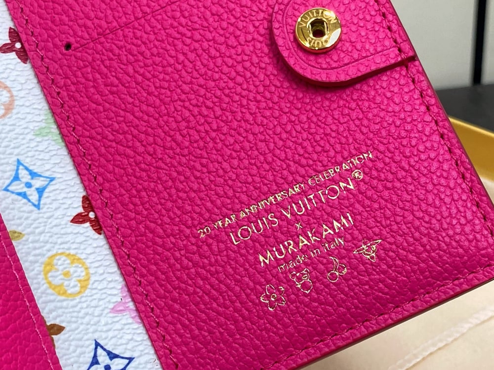 LV X TM Panda Tassle Fold Wallet