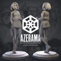 Image 5 of 3D Printed Sakura Figurine – Naruto Fan Model (Pre-Sanded, Unpainted & Unassembled)
