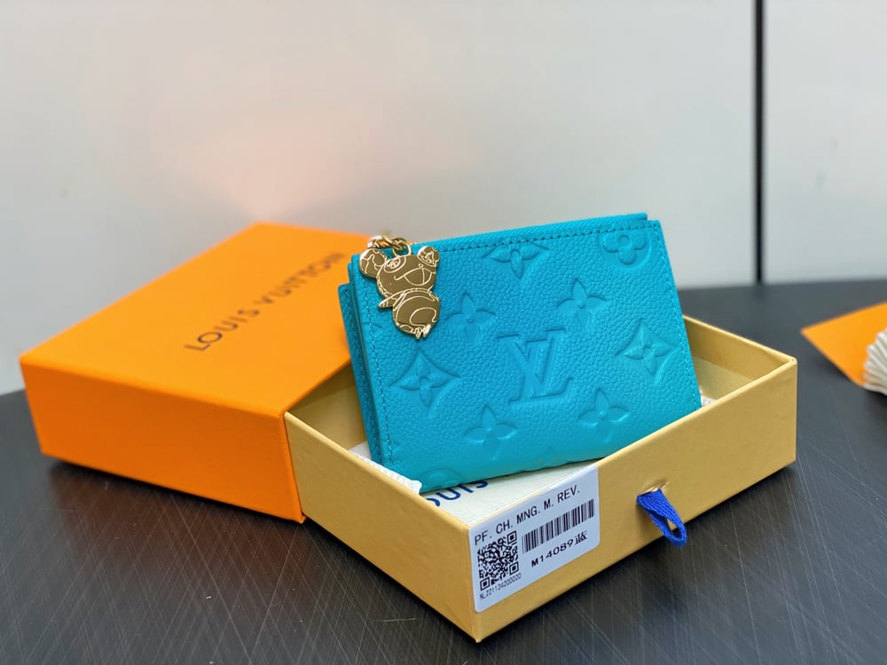 LV X TM Panda Tassle Fold Wallet