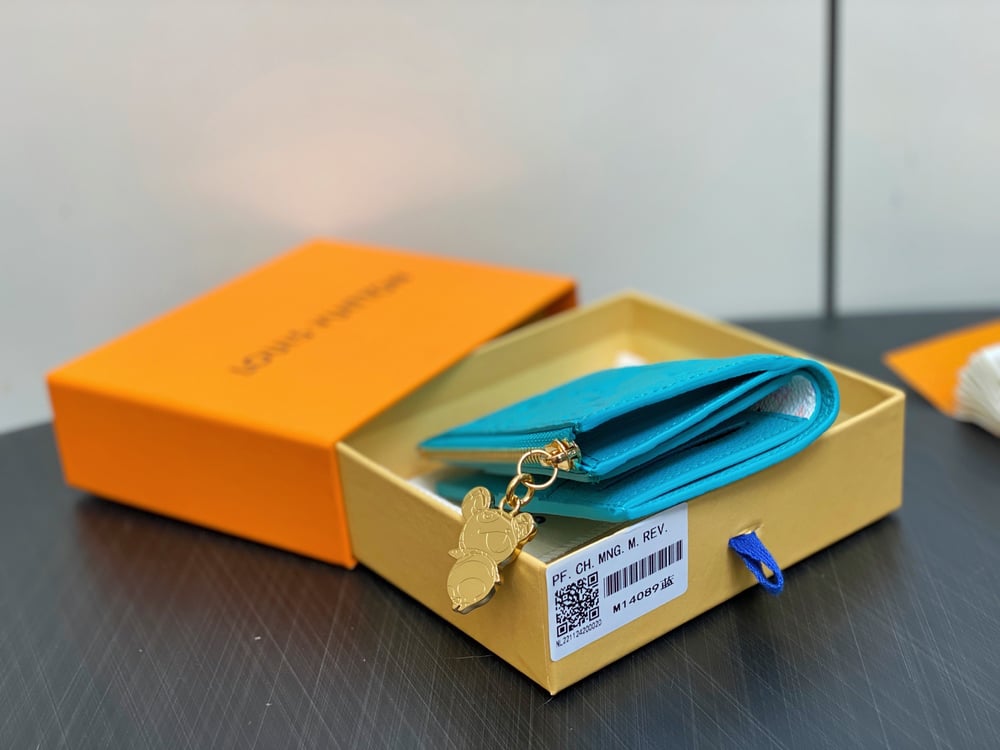 LV X TM Panda Tassle Fold Wallet