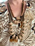 Cocolatte - Deluxe Disc Necklace - Rustic Brown Image 2