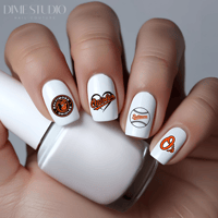Image 1 of BALTIMORE ORIOLES BASEBALL NAIL DECALS 