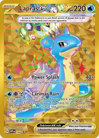 Lapras ex - 164 - SV: Scarlet & Violet Promo Cards- Near Mint