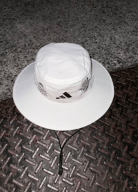 Image 2 of CLUBHAUS x ANTi COUNTRY CLUB TOKYO for ADIDAS GOLF Vol.2 Brim Hat ( WHITE ) [2025]