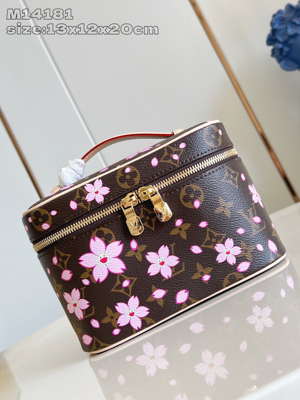 LV Cherry Blossom Makeup Bag