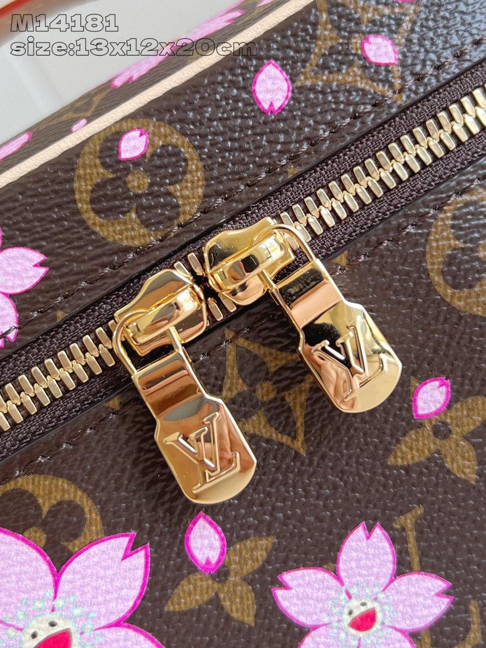 LV Cherry Blossom Makeup Bag