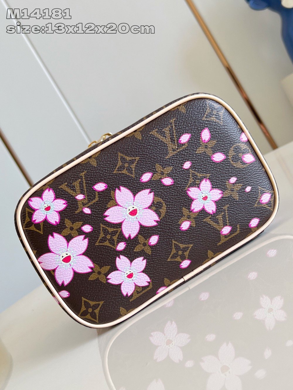 LV Cherry Blossom Makeup Bag