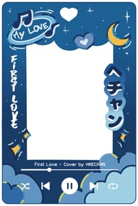 Image 5 of (PREORDER) HAECHAN FIRST LOVE PC HOLDER