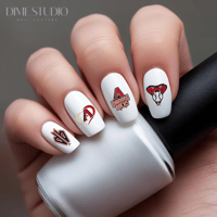 Image 1 of ARIZONA DIAMOND BACKS BASEBALL NAIL DECALS 