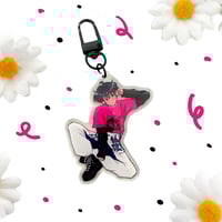 Image 2 of (PREORDER) HAECHAN GLITCH MODE KEYCHAIN
