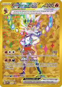 Cinderace ex - 163 - SV: Scarlet & Violet Promo Cards- Near Mint
