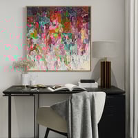 Image 7 of 'Flore intus' - 94x94cm, FRAMED