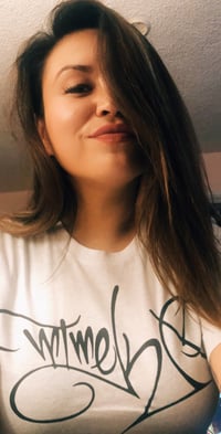 Image 2 of "Mimek One" Original Logo Tee (Black, White)