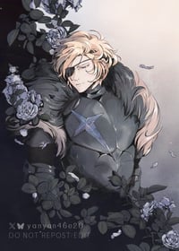 FE3H Rose Bush Dimitri Postcard B-GRADE