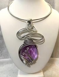 Image of Purple Raindrop 