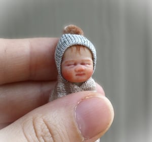 Image of 1:12 Scale OOAK Bundle Baby  #25