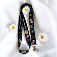 Image 1 of (PREORDER) HAECHAN BLACK LANYARD
