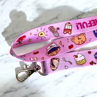 Image 2 of (PREORDER) HAECHAN PINK LANYARD