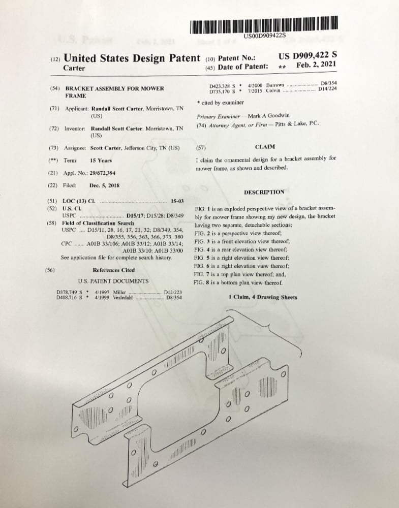 HEAVY DUTY Husqvarna Frame Kit