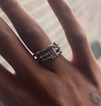 Image 3 of Chain Linked Ring Stack
